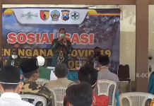 Kecamatan Kamal Prakarsai Sosialisasi Penanganan Covid 19 di Era New Normal