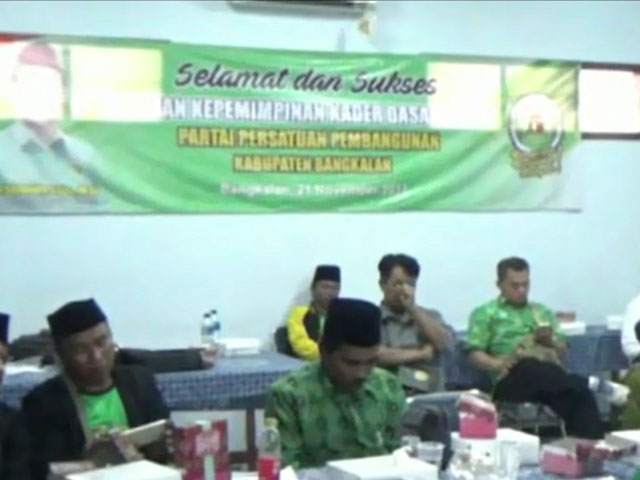 Cetak Kader Partai Yang Handal, PPP Gelar LKKD Di Bangkalan