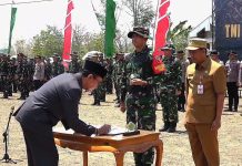 TMMD ke-130 di Pamekasan Resmi Dibuka, Percepat Pembangunan Desa