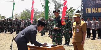 TMMD ke-130 di Pamekasan Resmi Dibuka, Percepat Pembangunan Desa