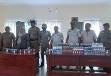 Satpol PP Sampang Berhasil Temukan 33 Merek Rokok Ilegal